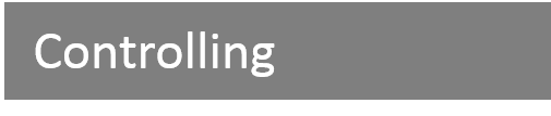 Controlling